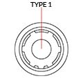 Medentika - EV Serie - Multi-Unit Abut. Angled 17° - D 3.6 GH 5.5