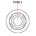 Medentika - H Serie - Multi-Unit Abut. Angled 17° - D 3.4 GH 5.0