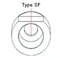 Medentika - F Serie - Titanium base ASC Flex - Type 1/SF - D 3.0 GH 1.0 H 3.5-6.5 mm