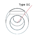 Medentika - D Serie - Titanium base ASC Flex - Type 1/SC - D 3.8/4.3 GH 2.5 H 3.5-6.5 mm