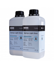 Vertysystem - Vertys Light Glass 22 - Shore 22 A  - (1 kg A + 1 kg B)
