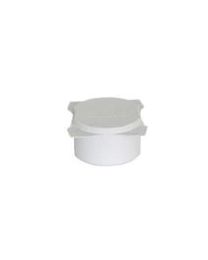 Elma - Plastic Cleaning Cup With Cover - White - (1 pc)