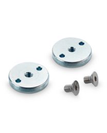 Amann Girrbach - Splitex - Mounting Plates With Screws - (2 pcs)