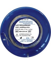 Dentaurum - CoCr Welding Wire - Ø 0.5 mm - 2 m - (1 pc)