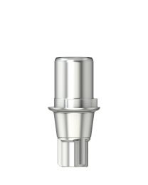 Medentika - D Serie - Titanium base Zirconium Abut. - D 3.3 GH 0.65 H 3.5 mm