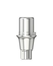 Medentika - D Serie - Titanium base Zirconium Abut. - D 3.8/4.3 GH 1.15 H 3.5 mm