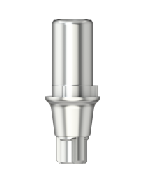 Medentika - D Serie - Titanium base Zirconium Abut. - D 3.8/4.3 GH 1.15 H 5.5 mm