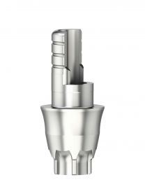 Medentika - EV Serie - Titanium base ASC Flex - Type 2/SF - D 5.4 GH 2.5 H 3.5-6.5 mm