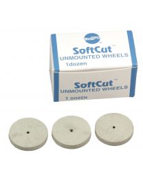 Shofu - SoftCut Polisher - Unmounted Wheel PB - (12 pcs)