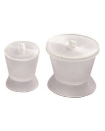 Mestra - Transparent Silicon Bowl With Cover - (1 pc)