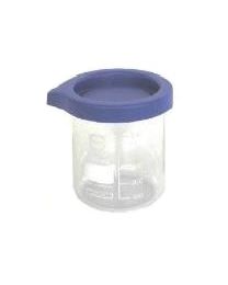 Elma - Glass Beaker With Lid - Ø 90 mm - 600 ml - (1 pc)