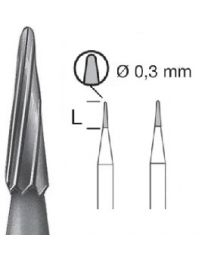 Busch - Carbide Bur - Excavating And Fissure - HP - (6 pcs)