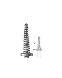 Busch - Special Mandrel For Polishing Cylinders - HP - (6 pcs)