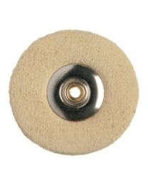 Hatho - Mini Polishing Buffs - Chamois Leather - Ø 22 mm - (12 pcs)