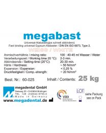 Megadental - Megabast - White - Class 2 - Fast Binding - (25 kg)