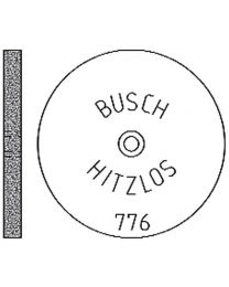 Busch - Hitzlos Abrasive Wheels - Medium Grit - (12 pcs)