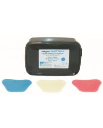 Megadental - Mega LIGHTTRAY Bleu - Light Curing Acrylic For Impression Trays - (50 pcs)