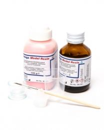 Megadental - Mega Model Resin Set - Rapid Hardening Modelation Resin For Assembly - (100 g / 80 ml)