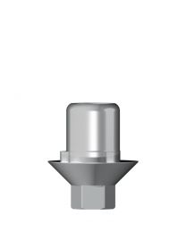 Medentika - BS Serie - Titanium base Zirconium Abut. - D 5.5 GH 0.1 H 3.5 mm