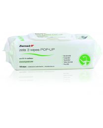 Zhermack - Zeta 3 Wipes POP-UP - (100 Wipes Soft Pack)