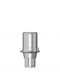 Medentika - EV Serie - Titanium base Zirconium Abut. - D 3.0 GH 0.65 H 3.5 mm