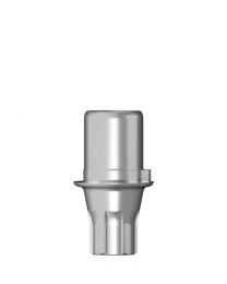 Medentika - EV Serie - Titanium base Zirconium Abut. - D 3.6 GH 0.65 H 3.5 mm