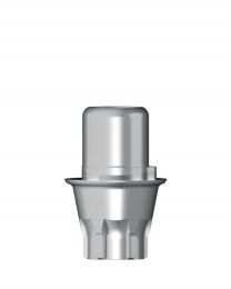 Medentika - EV Serie - Titanium base Zirconium Abut. - D 4.8 GH 0.65 H 3.5 mm