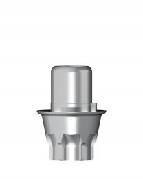 Medentika - EV Serie - Titanium base Zirconium Abut. - D 5.4 GH 0.65 H 3.5 mm