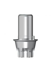 Medentika - EV Serie - Titanium base Zirconium Abut. - D 5.4 GH 0.65 H 5.5 mm