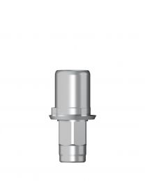 Medentika - H Serie - Titanium base Zirconium Abut. - D 3.4 GH 0.3 H 3.5 mm
