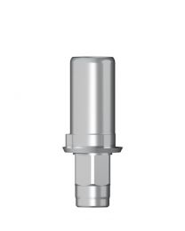 Medentika - H Serie - Titanium base Zirconium Abut. - D 3.4 GH 0.3 H 5.5 mm