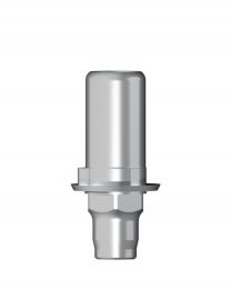 Medentika - H Serie - Titanium base Zirconium Abut. - D 4.1 GH 0.3 H 5.5 mm