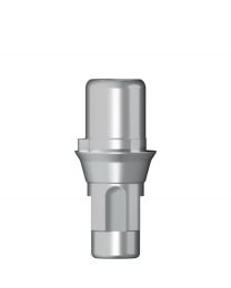 Medentika - L Serie - Titanium base Zirconium Abut. - RC 4.1/4.8 GH 0.8 H 3.5 mm