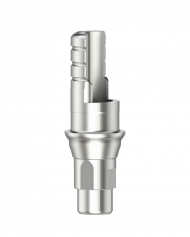 Medentika - L Serie - Titanium base ASC Flex - Type 1/SF - RC 4.1/4.8 GH 1.0 H 3.5-6.5 mm
