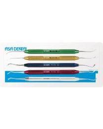 Asa Dental - Set P.K.Thomas Colored - (5 pcs)