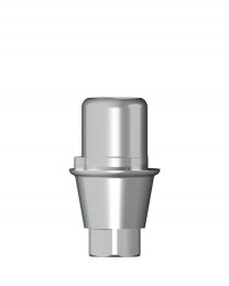 Medentika - S Serie - Titanium base Zirconium Abut. - D 4.5/5.0 GH 0.6 H 3.5 mm