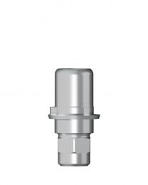 Medentika - T Serie - Titanium base Zirconium Abut. - D 3.8 GH 0.3 H 3.5 mm