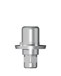 Medentika - T Serie - Titanium base Zirconium Abut. - D 5.5 GH 0.6 H 3.5 mm