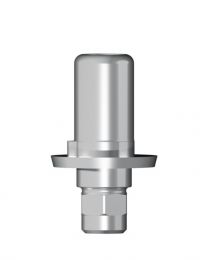 Medentika - T Serie - Titanium base Zirconium Abut. - D 5.5 GH 0.6 H 5.5 mm