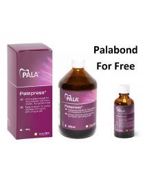 Kulzer - Palapress Package +1 Palabond For Free - Cold Curing Denture Acrylic & Liquid - (1 kg + 500 ml + 45 ml)