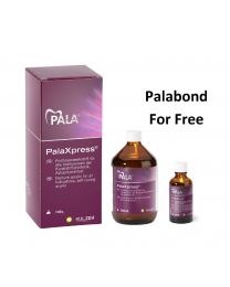Kulzer - PalaXpress Package +1 Palabond For Free - Cold Curing Denture Acrylic & Liquid - (1 kg + 500 ml + 45 ml)