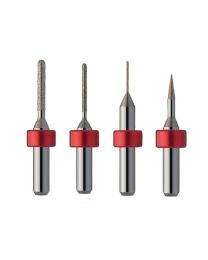 Ivoclar - PrograMill Tool - Red - Glass Ceramics / Composite - For PM7