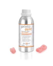 Pro3Dure - Printodent - GR-15 - Gingiva - Orange Red Transparent