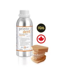 Pro3Dure - Printodent - GR-22 - Flex - Wavelength ≤ 405nm - Clear Transparent - (1 kg)