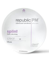 Dentrepublic - RepublicPM Splint - Ø 98 - Clear