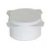 Elma - Plastic Cleaning Cup With Cover - White - (1 pc)