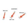 Al Dente - Casting Sprues With Reservoir EM Assortment - (350 pcs)