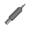 LV INSERT. TOOL / 0.9 HEX DRIVER - (1 pc)