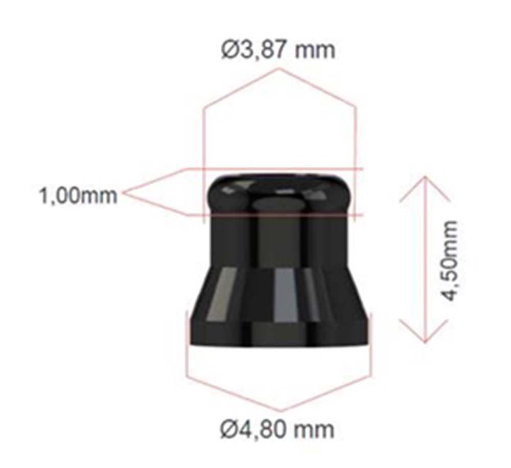 Screw patrix novaloc measurements